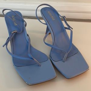 Alias Mae Waikiki Mule Sandal in Sky Blue - size 10